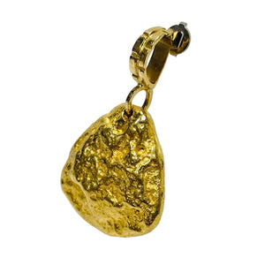 Pendentif Pépite Or Jaune 999/1000