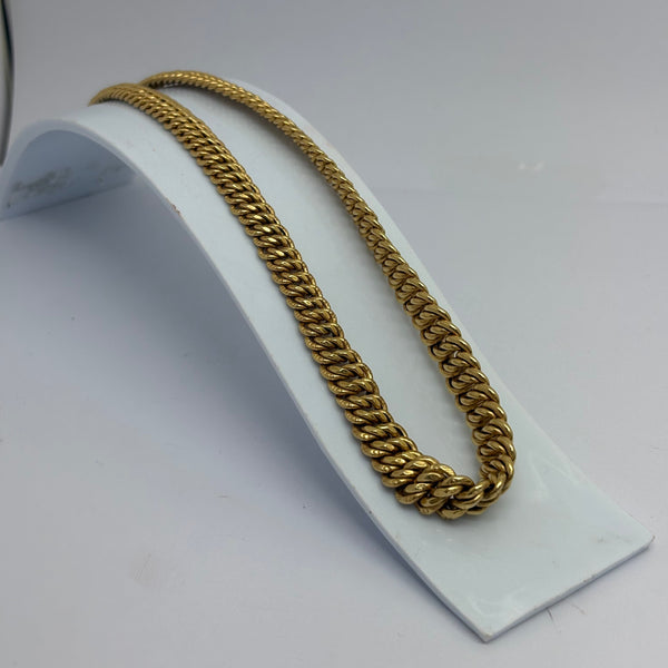 Collier Ras du Cou en Or Jaune 18 Carats