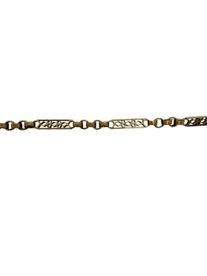 Collier en or jaune 18 carats Longueur-42cm