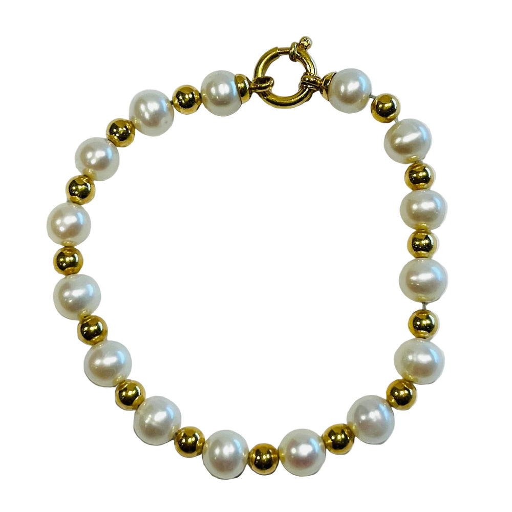 Bracelet Maillon en Or Jaune 18k - 11.13 G