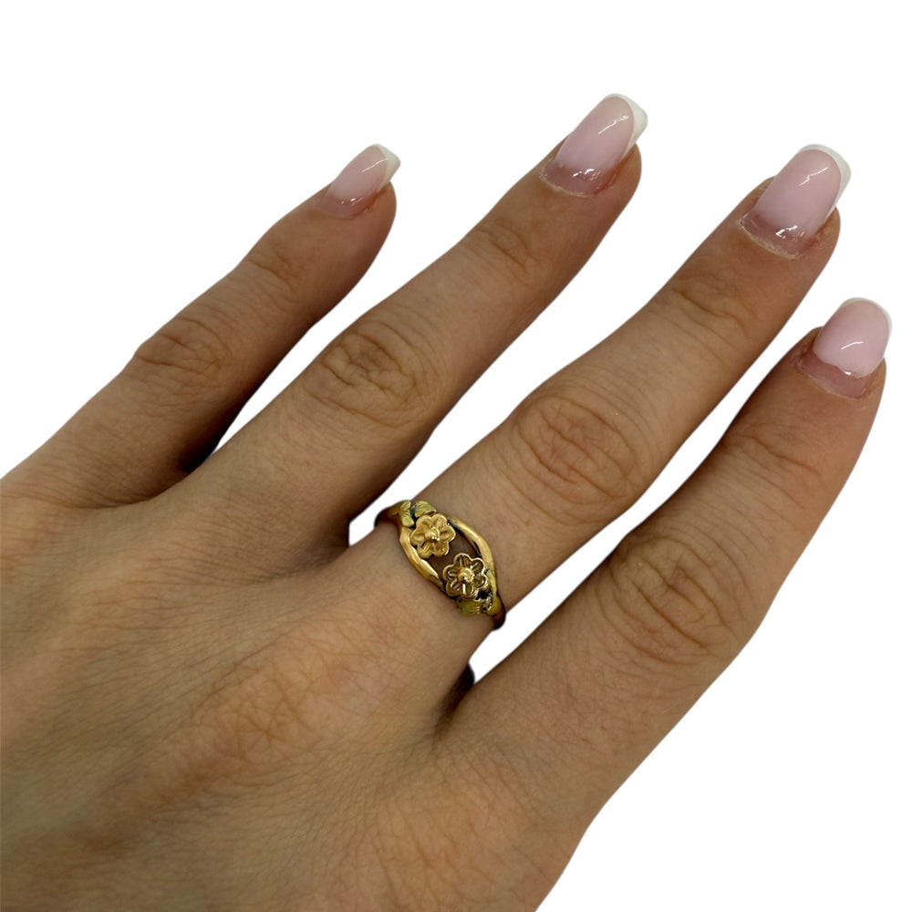 Bague Demi-Tour en Or Jaune 18 Carats – T 55