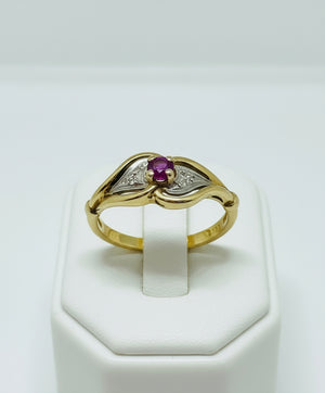 Bague en Or Jaune 18k - 1.33 G