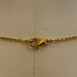 Collier ras du cou en or jaune 18K - 4.86 Grs