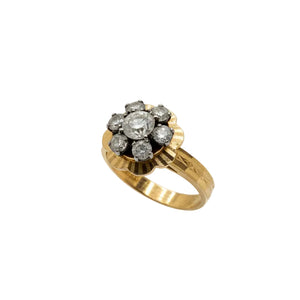 Bague en Or Jaune 18K - Taille 54 - 2.81 Grs