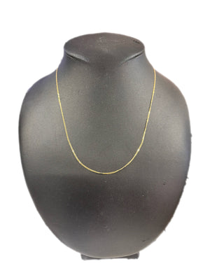 Collier Sautoir Or Jaune 18K 1.06 Grs