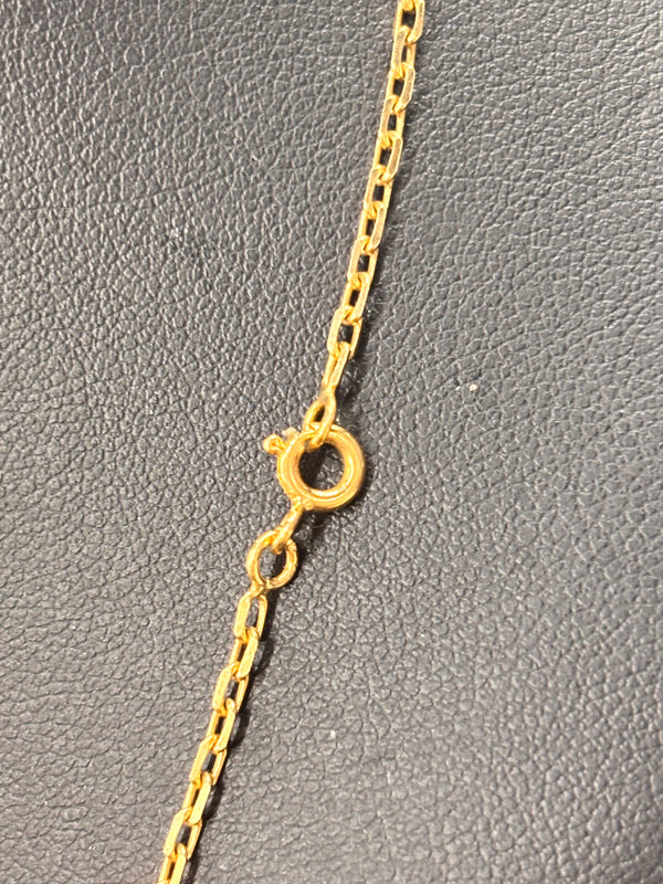 Collier Sautoir Or Jaune 18K 3.97 Grs