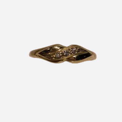 Bagues en Or Jaune 18K - Taille 52
