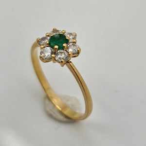Marguerite Or Jaune 18 K - Taille 55