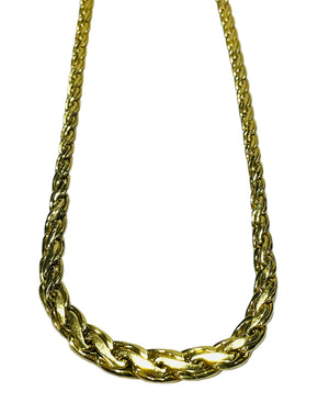 Collier maille royale en Or Jaune 18K - 10.92 Grs