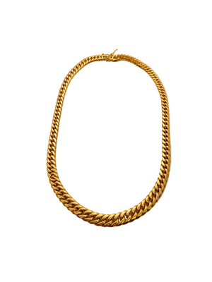 Collier Maille Anglaise en Or Jaune 18K - 29.44 Grs