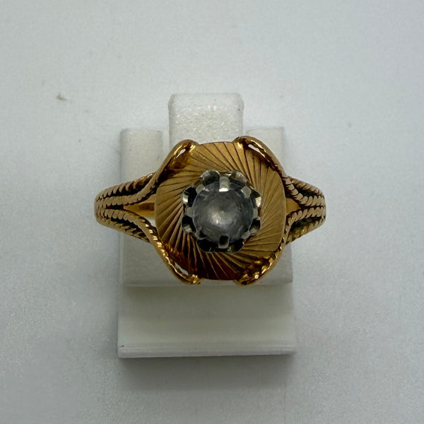 Camée en Or Jaune 18 K - Taille 51 - 2.67 G