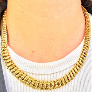 Collier en Or Jaune 18K - 34.75g