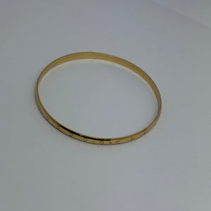 Bracelet Jonc fermé en or jaune 18K - 11.52 G