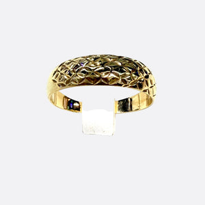 Bague en Or jaune 18k - Taille 56
