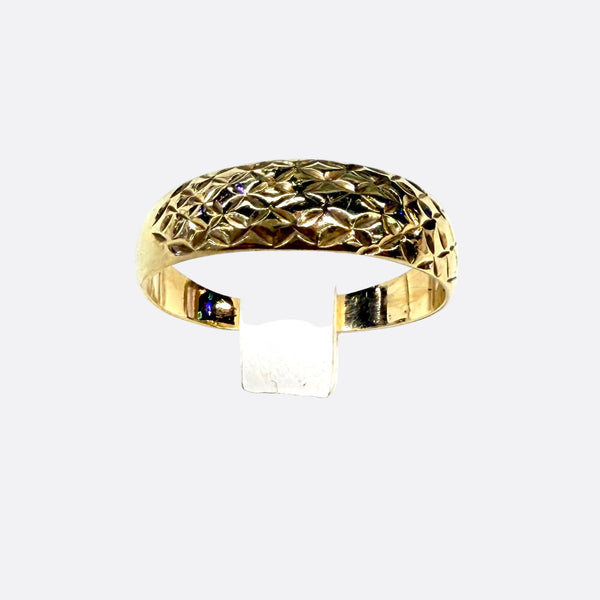 Bague en Or jaune 18k - Taille 56