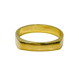 Bague Chevalière en Or Jaune 18K