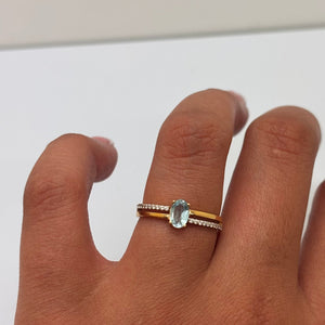 Bague en or jaune 18K Taille-54