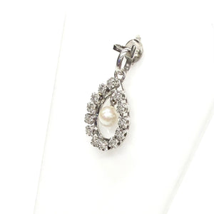 Pendentif Perle et Or Blanc 18K - 2.19G