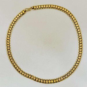 Collier Princesse Or Jaune 24.58 18 carats Taille 39