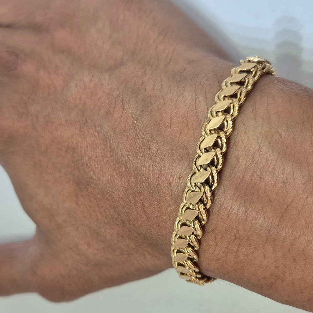 Bracelet en Or Jaune Américain 18K - 12.60g