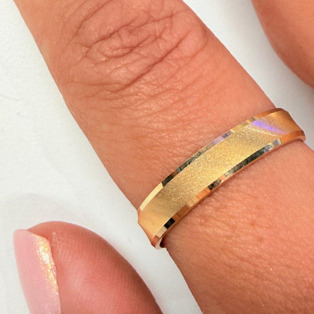 Bague Alliance Or Jaune 18k