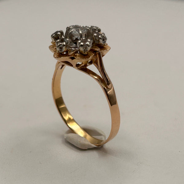 Bague Chou en Or Jaune 18K Taille-57