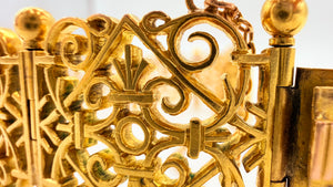 Bracelet Manchette en Or Jaune 18K 50.88 Grs