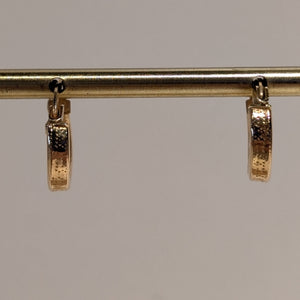 Créoles Or Jaune 18 K - 1.04 G