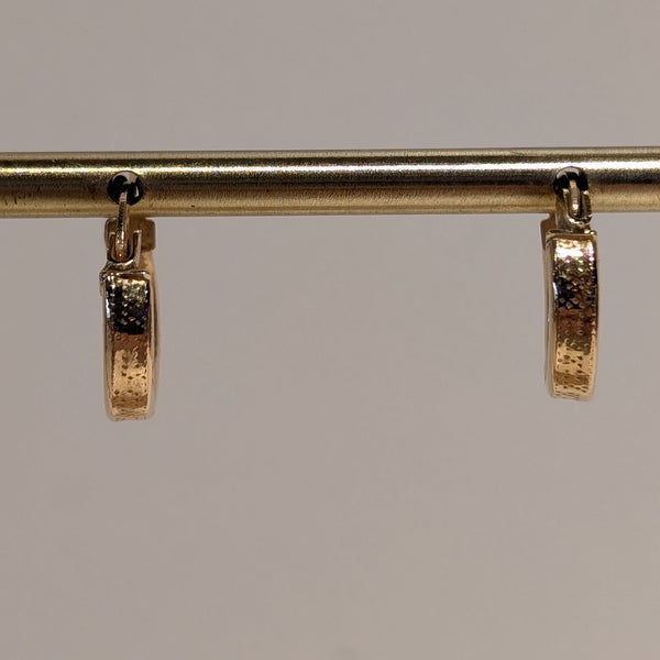 Créoles Or Jaune 18 K - 1.04 G