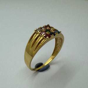 Chevalière en or jaune 18K Taille-65