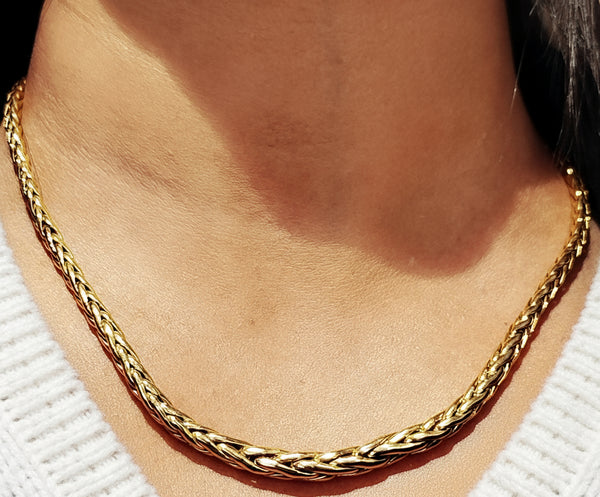 Collier Princesse Or Jaune 18K - 20.38 Gr