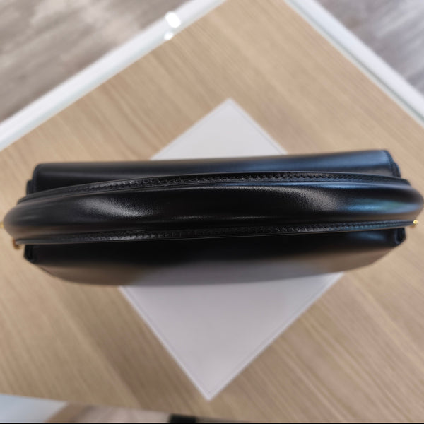 Sac à main YSL  Voltaire en cuir noir
