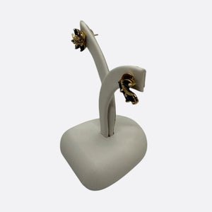 Boucles d'oreilles en or jaune 18 k - 2.54 G