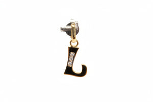 Pendentif Lettre en Or Jaune 18 K - 0.84 G