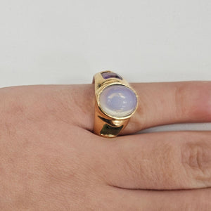 Bague en Or Jaune - Taille 56 - 6.63 G