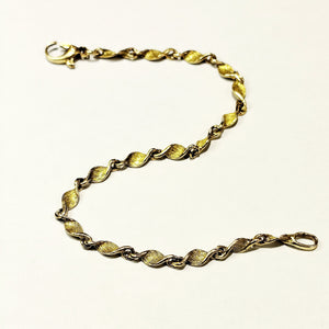 Bracelet Torsadé en Or Jaune 18K 7.10 Grs