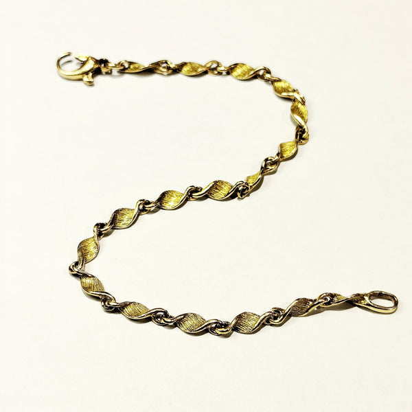 Bracelet Torsadé en Or Jaune 18K 7.10 Grs