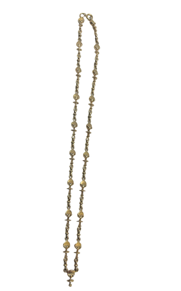 Collier Ras du Cou en Or Jaune 18 Carats
