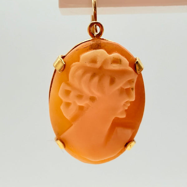 Boucles d'oreilles en Or Jaune 18K - 2.8 Grs