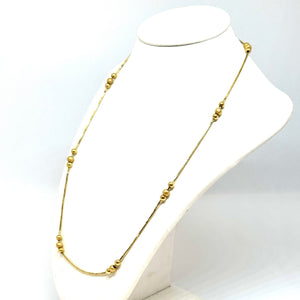 Collier Princesse en Or Jaune 18k