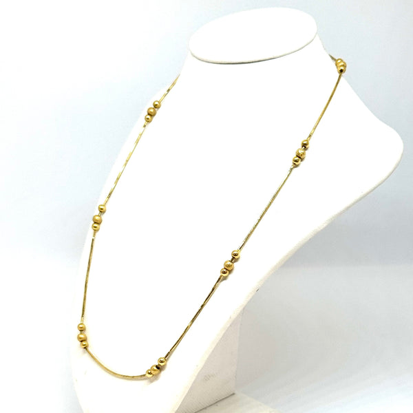 Collier Princesse en Or Jaune 18k