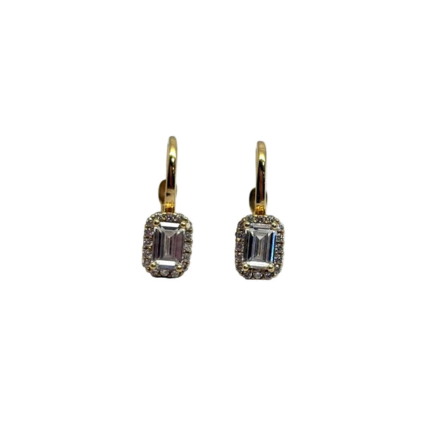 Boucles d'oreilles en Or Jaune 18 carats