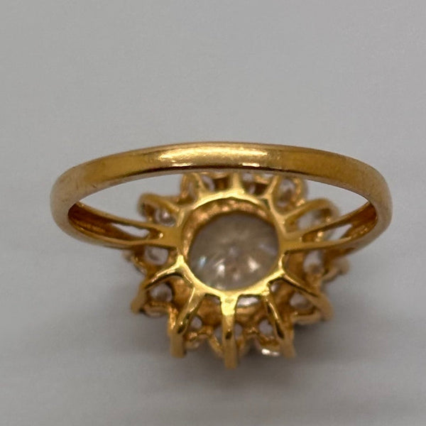 Bague Or jaune 18k - Taille 53