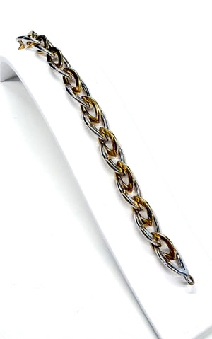 Bracelet Or Jaune et Blanc 18k - 21.27 G