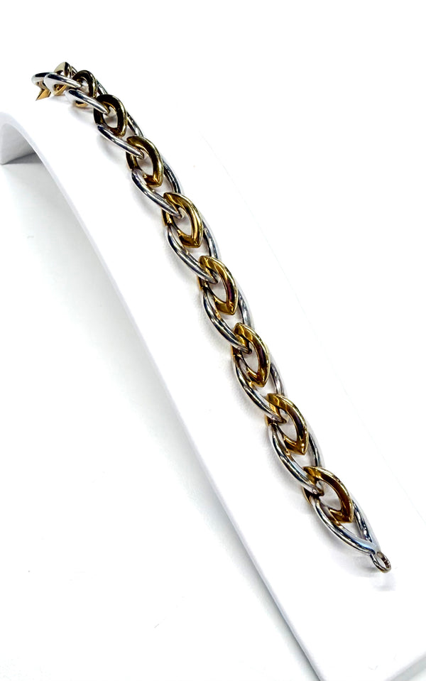 Bracelet Or Jaune et Blanc 18k - 21.27 G