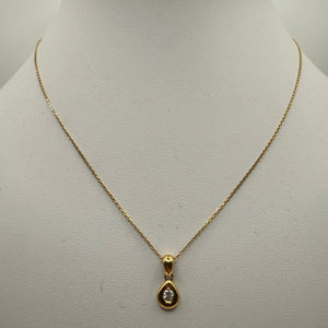 Pendentif en Or Jaune 18K 1.13 Grs