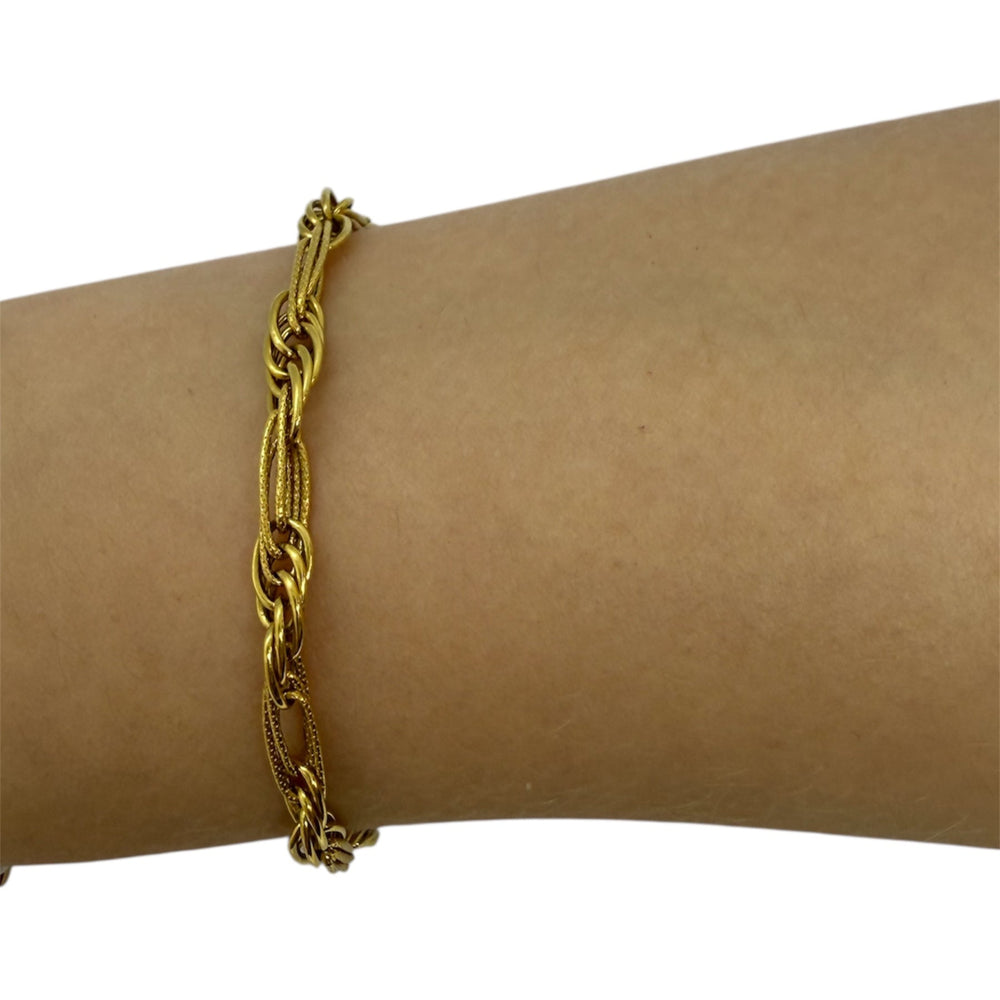 Bracelet Maillon en Or Jaune 18K 3.65 Grs