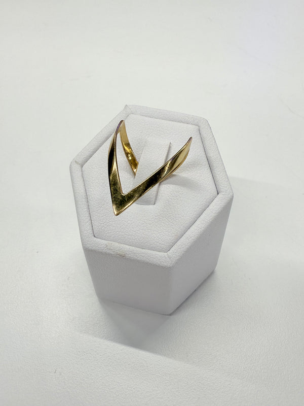 Bague africaine en Or jaune 18K T55