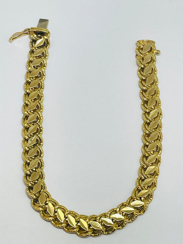 Bracelet en Or Jaune 18 K - 12.56 G