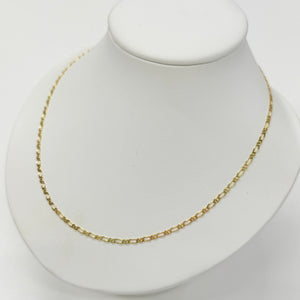Collier Maille Cheval en Or Jaune 18K